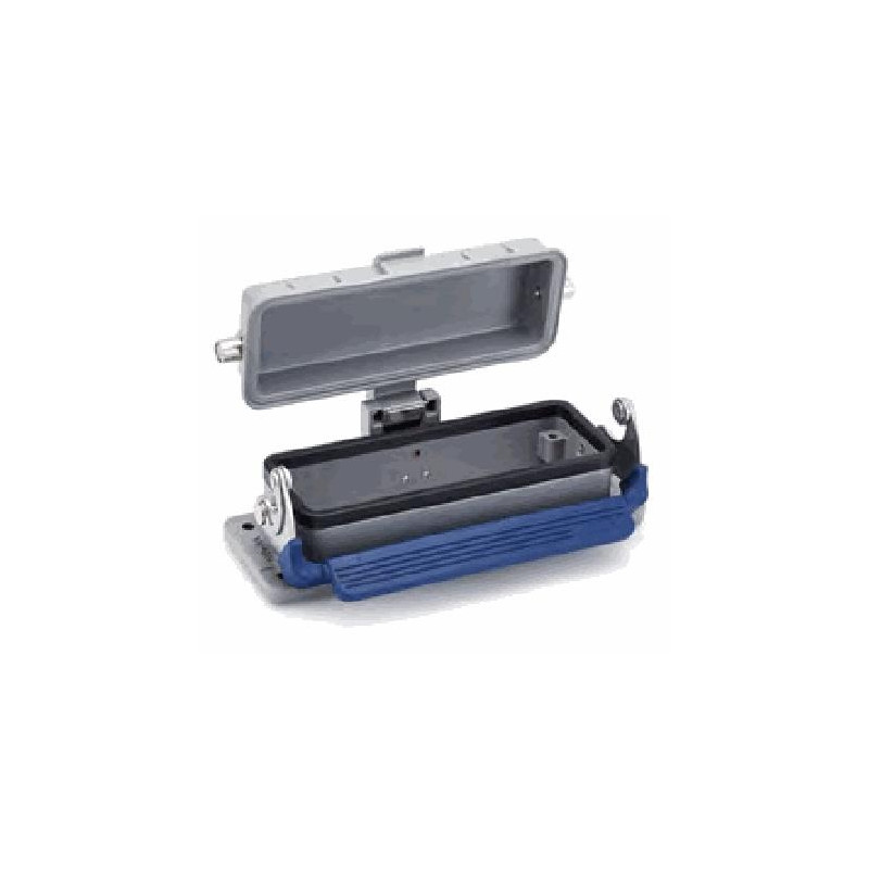 Embase encastrée 24B, Aluminium moulé sous pression, IP67, Sortie basse